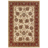Oriental Weavers Sphinx Ariana 117j3 Ivory / Red Rugs - main flat
