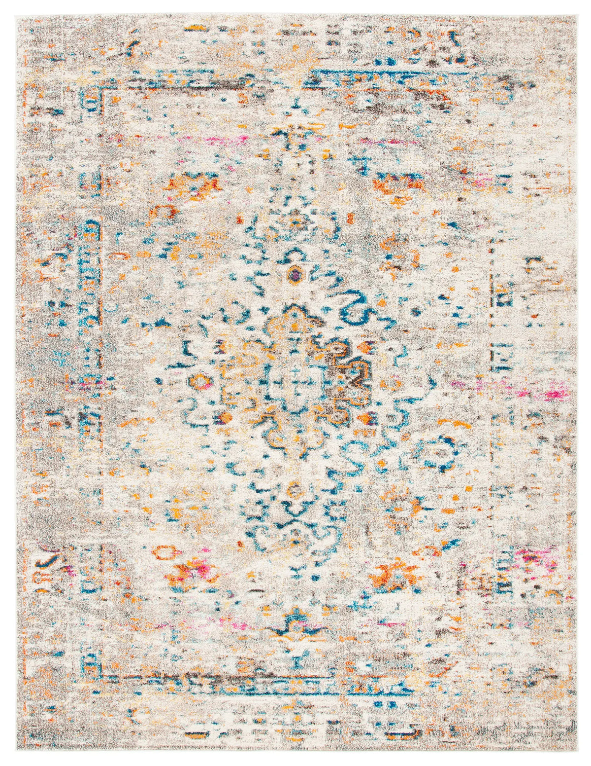 Safavieh Madison 10'-0" x 14'-0" Rug in Grey / Gold