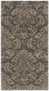 Safavieh Florida Shag 2'-3" x 4'-0" Rug in Smoke / Beige