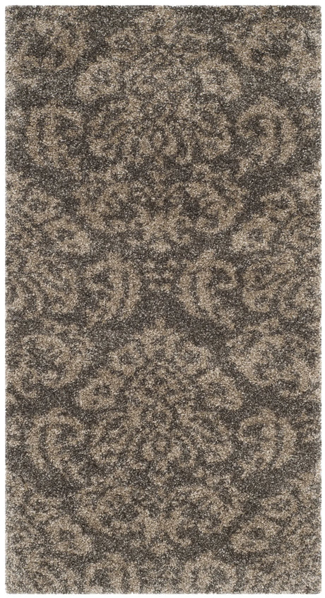 Safavieh Florida Shag 2'-3" x 4'-0" Rug in Smoke / Beige