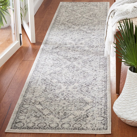 Safavieh Tulum 2'-0" x 9'-0" Rug in Ivory / Grey