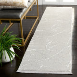 Safavieh Whisper 2'-2" x 8'-0" Rug in Grey / Ivory