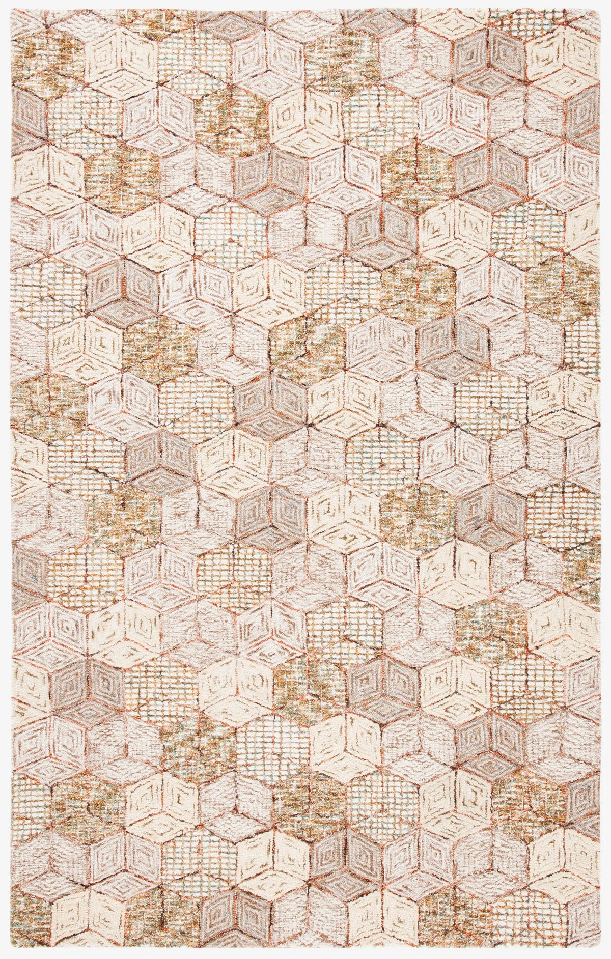 Safavieh Soho 4'-0" x 6'-0" Rug in Beige / Taupe
