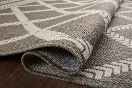 Loloi Rainier Rai-05 Natural/Ivory Rug - pile height