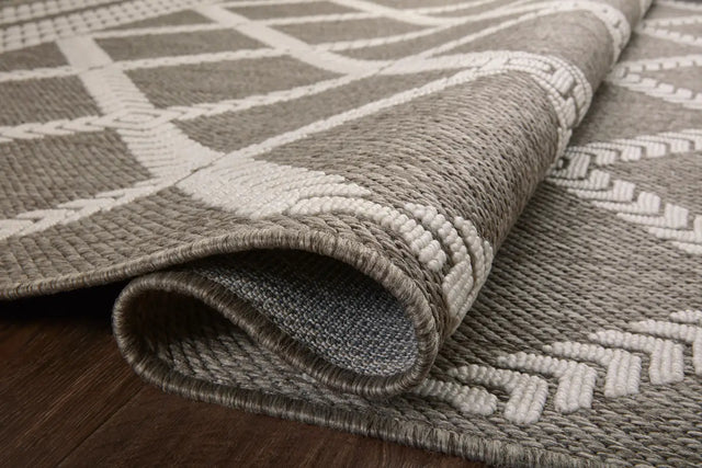 Loloi Rainier Rai-05 Natural/Ivory Rug - pile height