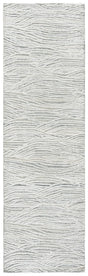 Safavieh Glamour 2'-3" x 8'-0" Rug in Silver / Ivory