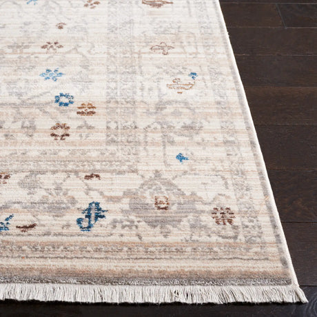 Safavieh Vintage Persian 4'-0" x 6'-0" Rug in Ivory / Light Grey