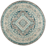 Safavieh Phoenix 100 6'-7" x 6'-7" Rug in Grey / Blue