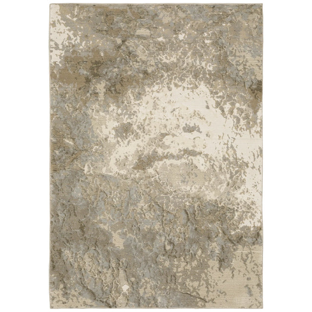 Oriental Weavers Sphinx Evolution 0960A Beige/ Grey Rugs - main flat
