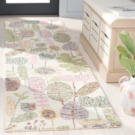 Safavieh Jardin 2'-3" x 8'-0" Rug in Beige / Blue