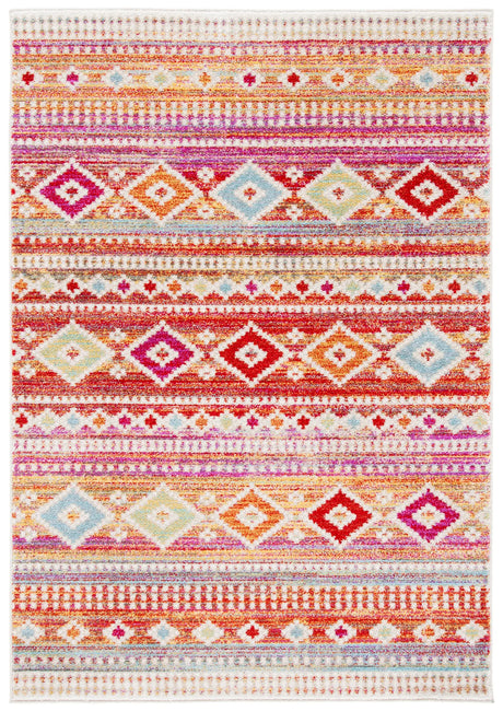 Safavieh Adirondack 4'-0" x 6'-0" Rug in Rust / Ivory