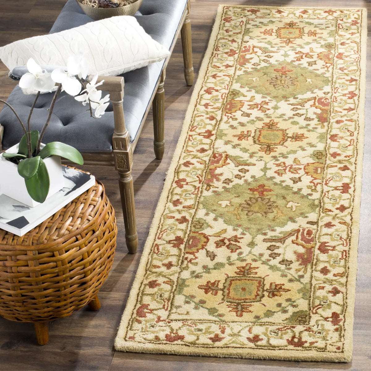 Safavieh Antiquity 2'-3" x 12'-0" Rug in Beige