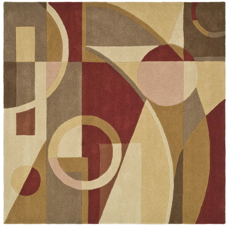 Safavieh Rodeo Drive 6'-0" x 6'-0" Rug in Beige / Multi