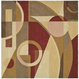 Safavieh Rodeo Drive 8'-0" x 8'-0" Rug in Beige / Multi