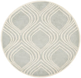 Safavieh Chatham 5'-0" x 5'-0" Rug in Grey / Ivory