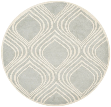 Safavieh Chatham 5'-0" x 5'-0" Rug in Grey / Ivory