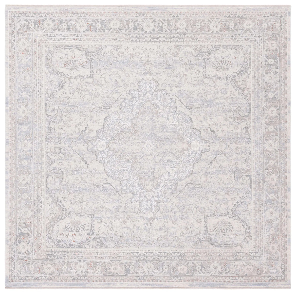 Safavieh Marmara 6'-7" x 6'-7" Rug in Beige / Light Blue