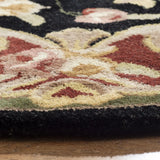 Safavieh Classic 6'-0" x 6'-0" Rug in Black / Green