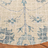Safavieh Blossom 6'-0" x 6'-0" Rug in Silver / Blue