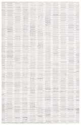 Safavieh Abstract 4'-0" x 6'-0" Rug in Silver / Ivory