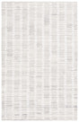 Safavieh Abstract 4'-0" x 6'-0" Rug in Silver / Ivory