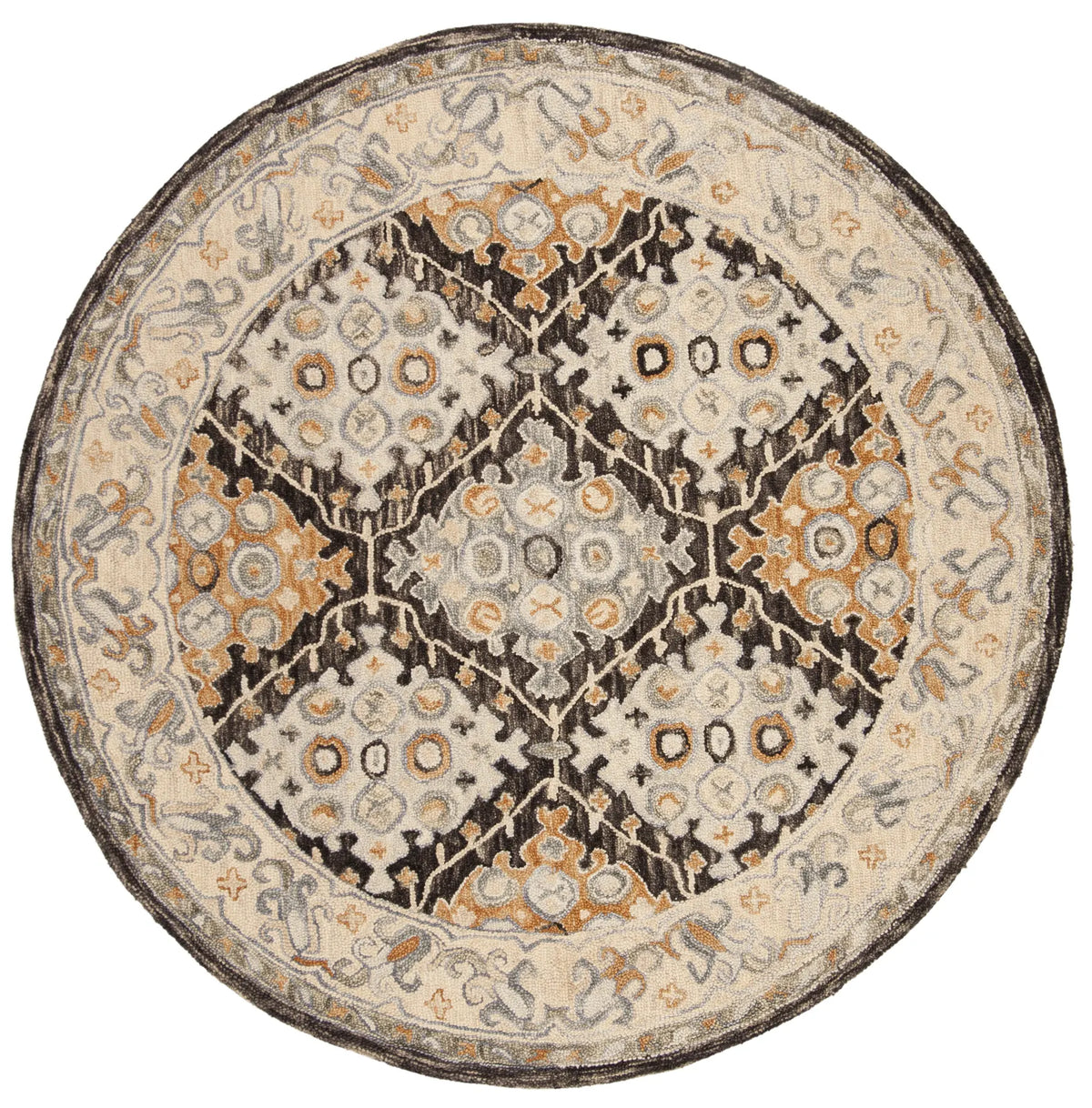 Safavieh Aspen 5'-0" x 5'-0" Rug in Beige / Brown