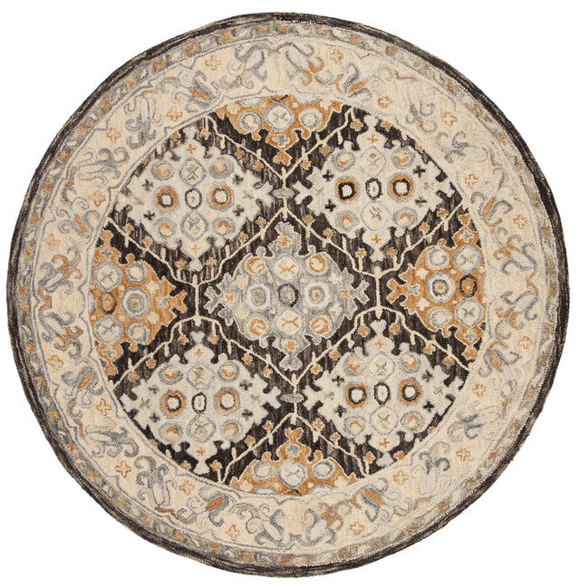 Safavieh Aspen 5'-0" x 5'-0" Rug in Beige / Brown