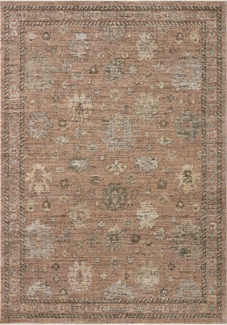 Loloi Priscilla PRL-08 Blush / Multi Rug - main flat