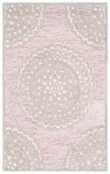 Safavieh Metro 3'-0" x 5'-0" Rug in Dark Pink / Ivory
