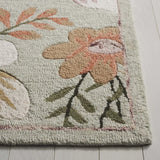 Safavieh Blossom 4'-0" x 6'-0" Rug in Sage / Ivory