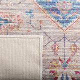 Safavieh Saffron 4'-0" x 6'-0" Rug in Rust / Ivory