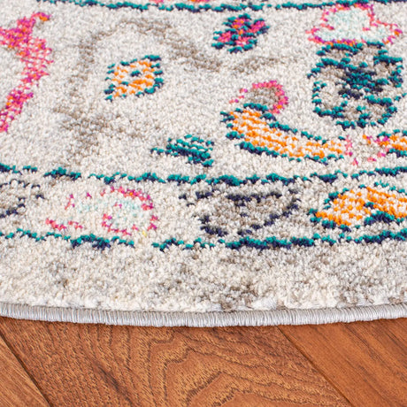 Safavieh Madison 5'-0" x 5'-0" Rug in Grey / Blue