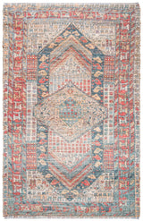Safavieh Saffron 4'-0" x 6'-0" Rug in Fuchsia / Blue