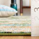 Safavieh Madison 4'-0" x 6'-0" Rug in Green / Rust