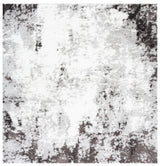 Safavieh Berber Shag 7'-0" x 7'-0" Rug in Grey / Dark Grey