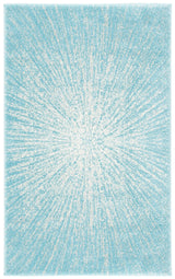 Safavieh Evoke 3'-0" x 5'-0" Rug in Aqua / Ivory