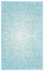 Safavieh Evoke 3'-0" x 5'-0" Rug in Aqua / Ivory