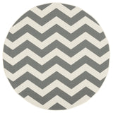 Safavieh Courtyard 5'-3" x 5'-3" Rug in Grey / Beige