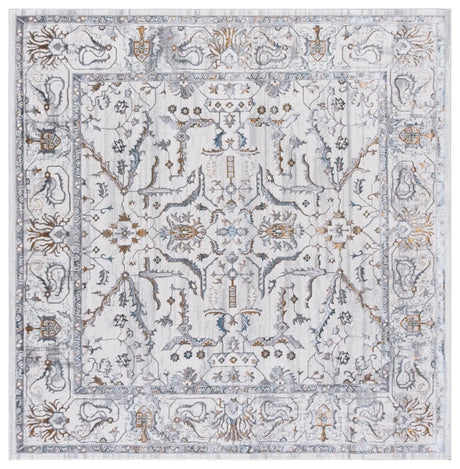 Safavieh Sonoma 6'-7" x 6'-7" Rug in Ivory / Grey