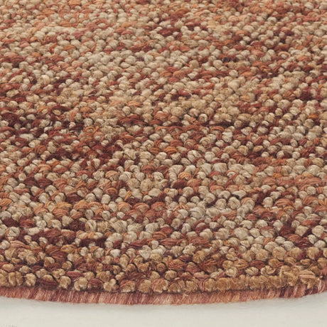 Safavieh Bohemian 6'-0" x 6'-0" Rug in Natural / Rust