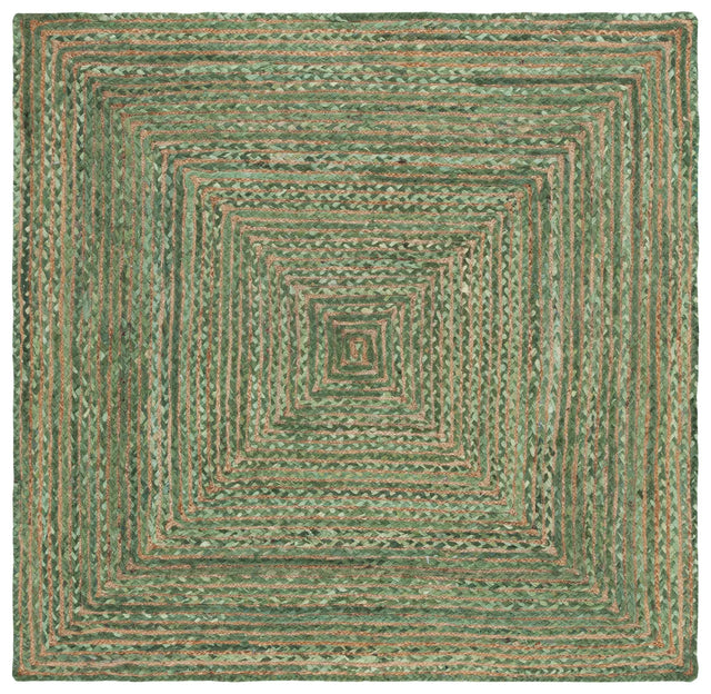 Safavieh Cape Cod 5'-0" x 5'-0" Rug in Green / Natural