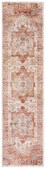 Safavieh Valencia 2'-0" x 8'-0" Rug in Ivory / Rust