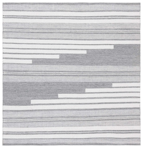 Safavieh Kilim 6'-0" x 6'-0" Rug in Ivory / Grey