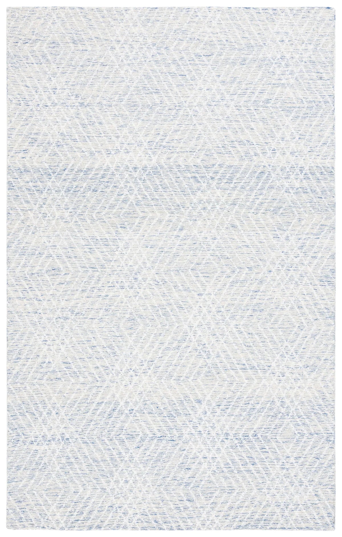 Safavieh Abstract 4'-0" x 6'-0" Rug in Blue / Ivory