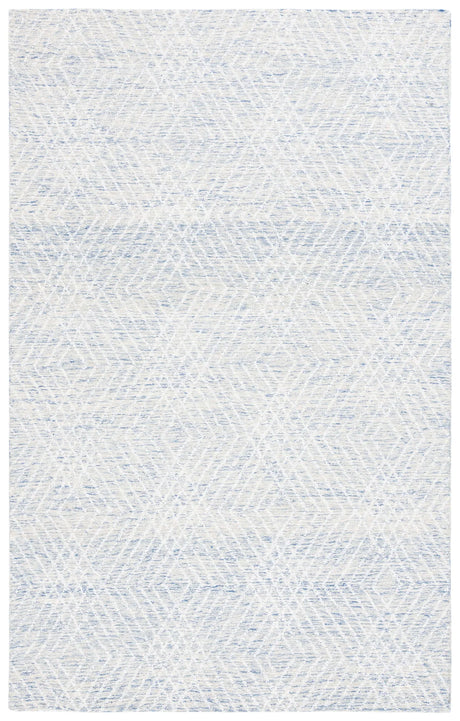 Safavieh Abstract 4'-0" x 6'-0" Rug in Blue / Ivory
