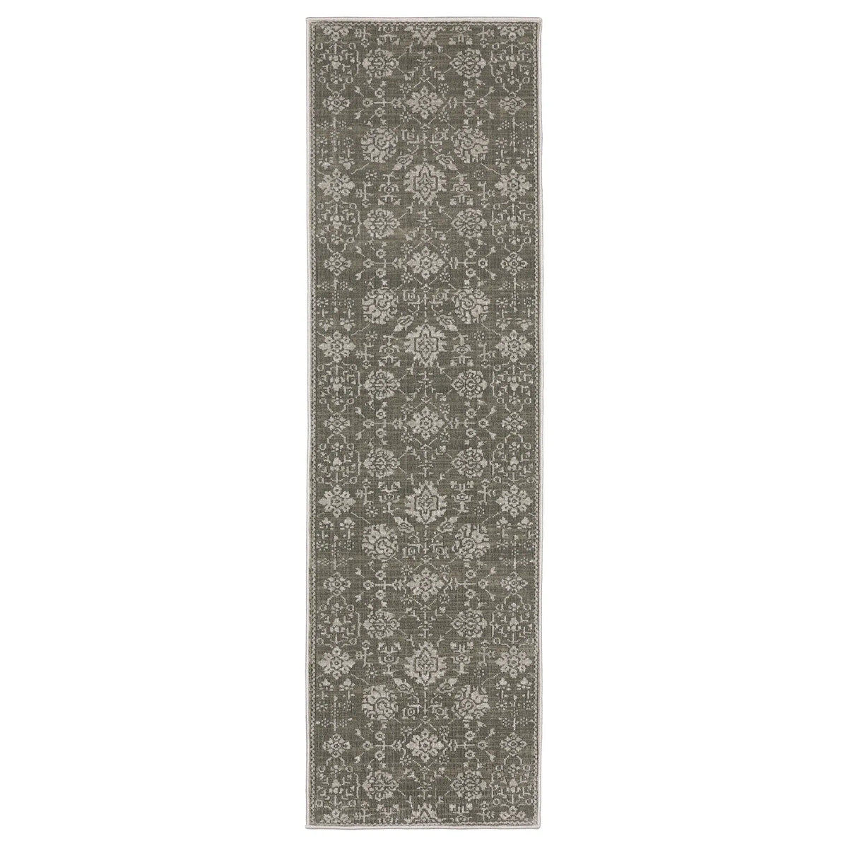 Oriental Weavers Sphinx Intrigue Int01 Grey/ Grey Rug - runner