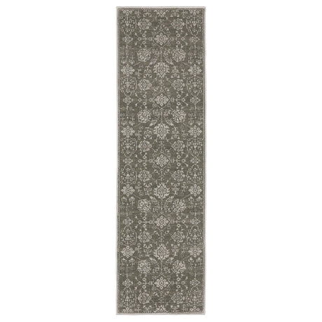 Oriental Weavers Sphinx Intrigue Int01 Grey/ Grey Rug - runner
