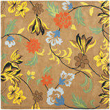 Safavieh Soho 6'-0" x 6'-0" Rug in Brown / Multi
