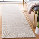 Safavieh Abstract 2'-3" x 10'-0" Rug in Natural / Ivory