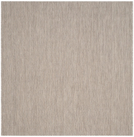 Safavieh Courtyard 6'-7" x 6'-7" Rug in Beige / Brown